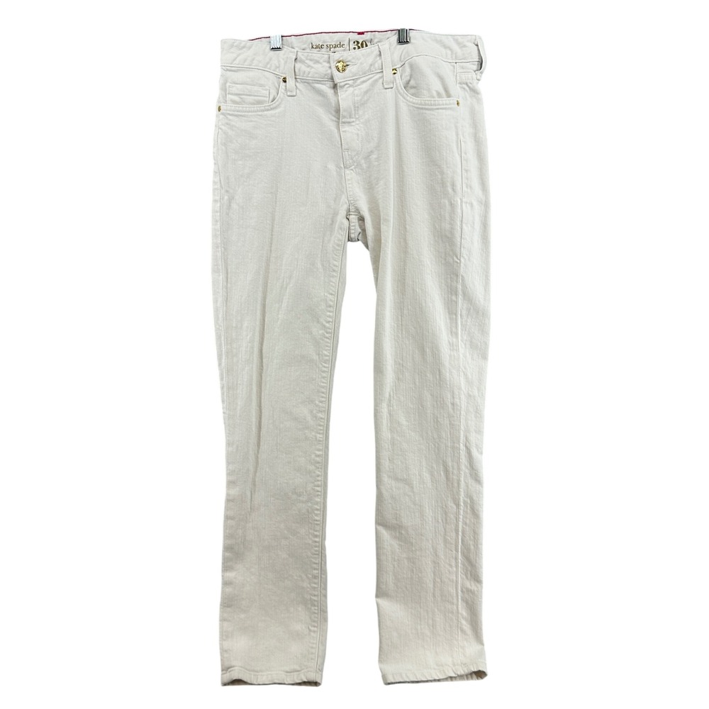 Kate‎ Spade Play Hooky Jeans Straight Leg Casual Everyday Size 30
